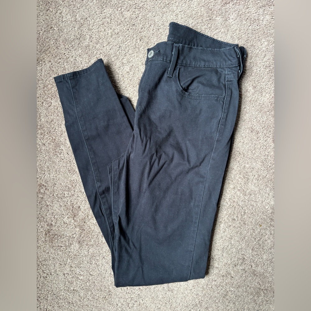 Levi's Women's Light Black Skinny Jeans